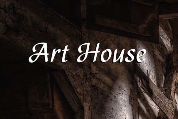 Art House: A Handwritten Font for Stunning Campaigns