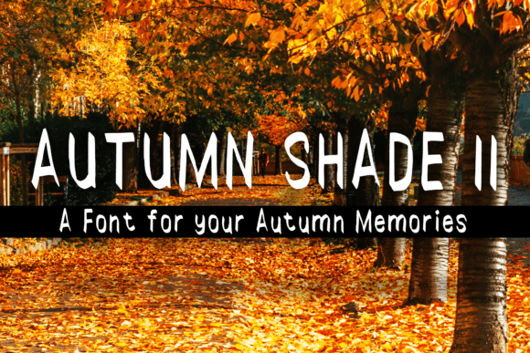 Autumn Shade Ii: A Fun Handwritten Font for Engaging Campaigns