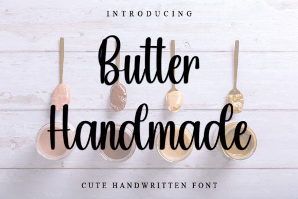 Butter Handmade: Elevate Your Brand with Elegant Typography
