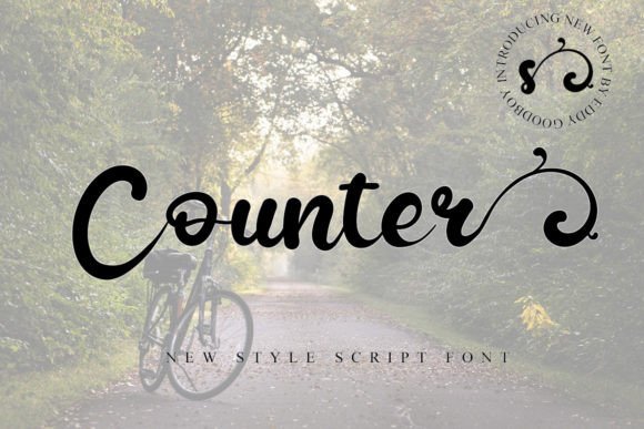 Discover the Charm of Counter: A Versatile Font for Makers