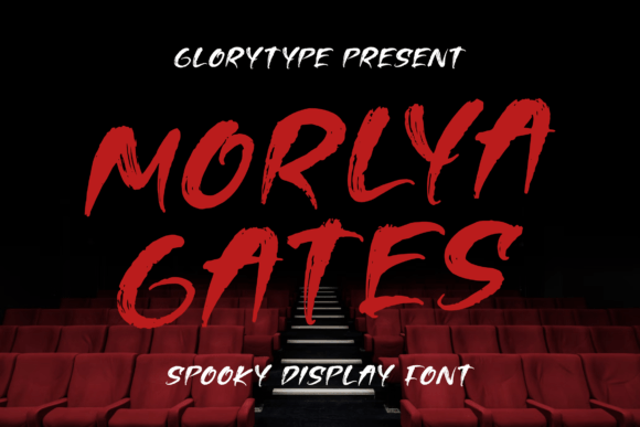Discover the Charm of Morlya Gates: A Spooky Script Font