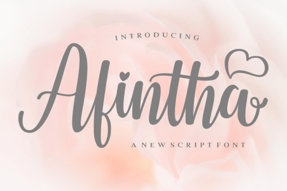 Elevate Your Editorial Design with Afintha Font