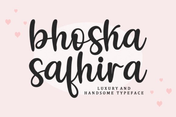 Enhance Your Brand with Bhoska Safhira Font