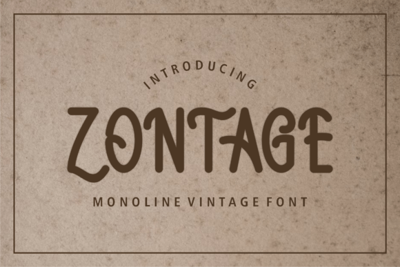 Enhance Your Campaign with Zontage: A Bold Handwritten Font