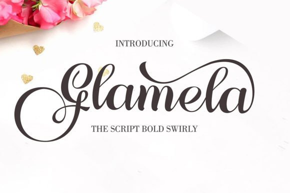 Enhance Your Campaigns with Glamela, the Modern Script Font