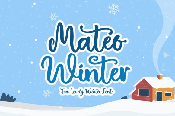 Enhance Your Editorial Design with Mateo Winter Font