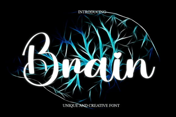 Enhance Your Handmade Creations with Brain Font