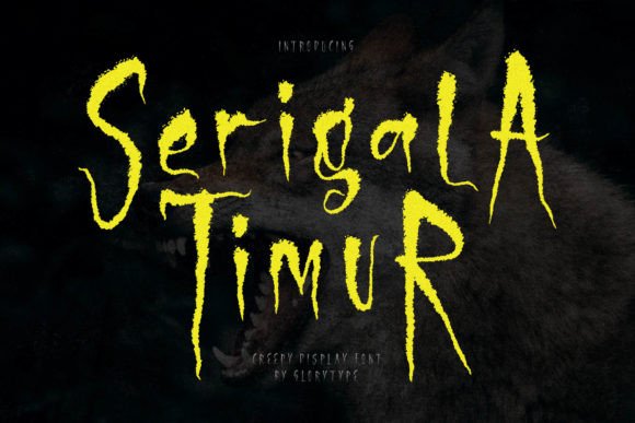 Enhance Your Web Design with Serigala Timur Font