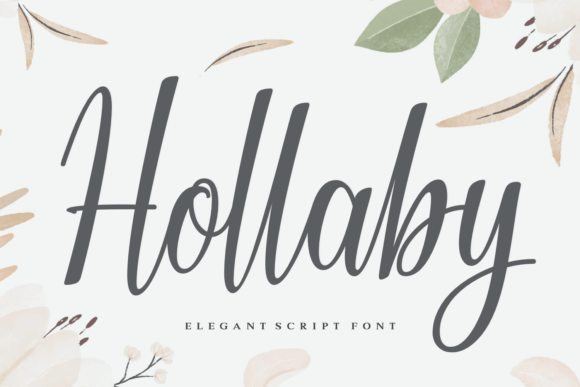 Hollaby: The Perfect Script Font for Crafters and Creators