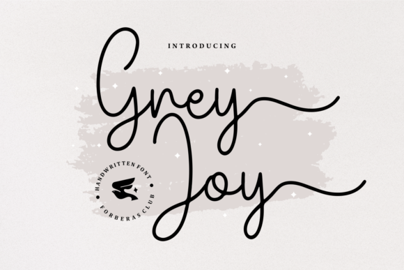 Introducing Grey Joy: A Handwritten Font for Elegant Publishing