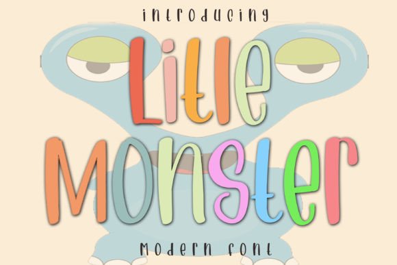 Litle Monster: A Charming Handwritten Font for Crafters