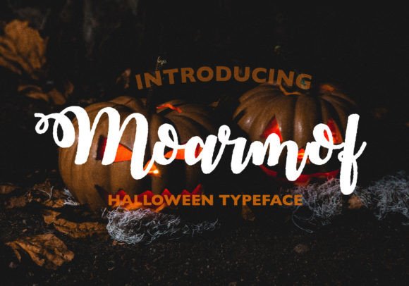 Moarmof: The Perfect Handwritten Font for Spooky Branding