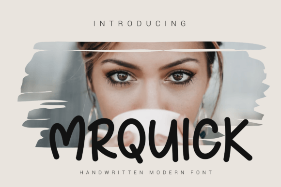 Mrquick: A Bold and Authentic Handwritten Font for Creative Projects