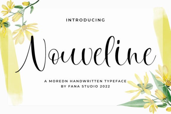 Nouveline: A Dazzling Script Font for Web Design