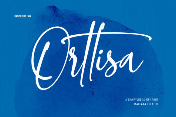 Orttisa: A Charming and Elegant Font for Your Next Campaign