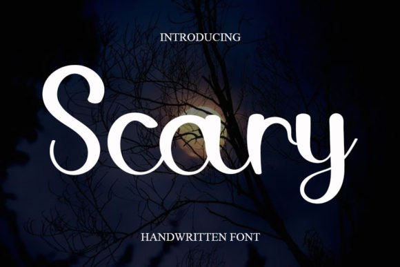 Scary: A Friendly Handwritten Font for Modern Web Design