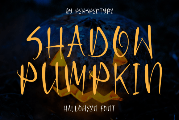 Shadow Pumpkin: A Spooky and Stylish Font for Marketers
