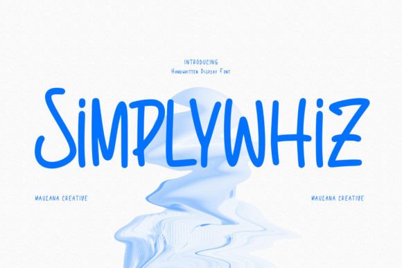 Simplywhiz: A Whimsical Handwritten Font for Web Design