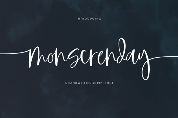 Transform Your Brand with Monscrenday: A Premium Script Font
