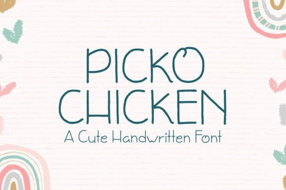 Transform Your Brand with Picko Chicken: A Playful Font for Business